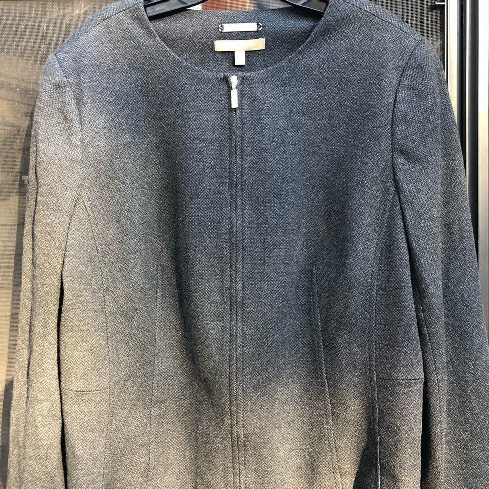 š„TalbotsāfabricāfromāItalyāzipĀ upājacket - Picture 6 of 8